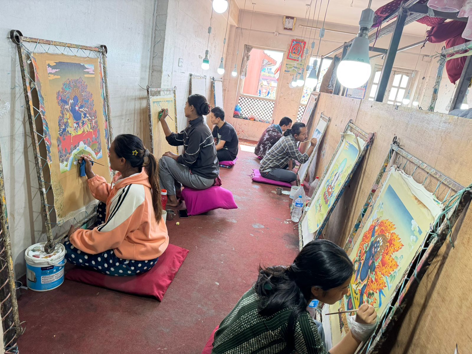 Village Adventures Nepal: Thangka-Malerei-Kurs