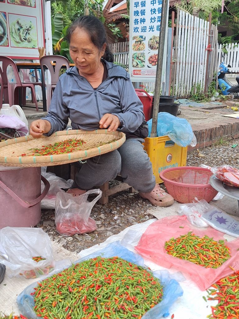 Laos Luang Prabang Menschen